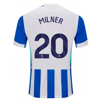 Billige Fotballdrakt Brighton James Milner #20 Replika Hjemmedrakt 2025-26 Kortermet